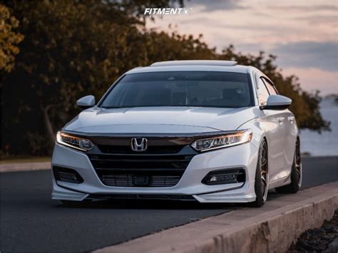 2020 Honda Accord Sport With 19x95 Work Emotion Zr10 And Michelin