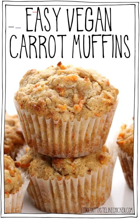 With new foods now readily available, like organic powdered sugar and. Easy Vegan Carrot Muffins!! - #easyveganbreakfast - EasThe tastiest muffins ever. Each muffin is ...