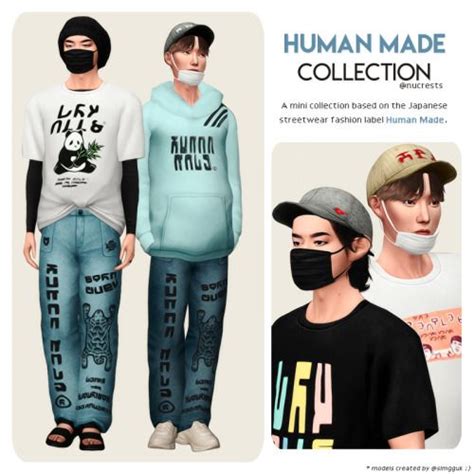 Nucrests Human Made Collection Bgc In 2020 Sims 4 Toddler Sims 4