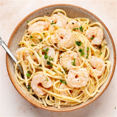 Instant Pot Shrimp Scampi Without Wine One Carefree Cook