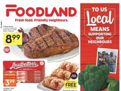 Foodland Store Arthur Street South Elmira Ontario Canada Hours Location Flyers