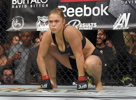 Ronda Rousey Won T Fight Men Even Though She Thinks She Could Win La Times