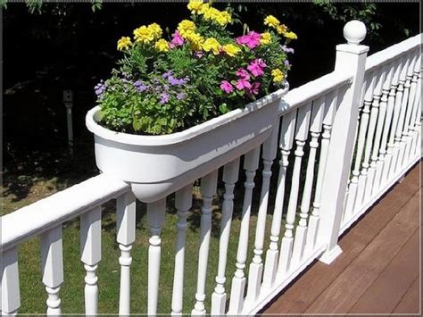 See more ideas about railing planters, planters, deck railing planters. deck rail planter box ideas | Deck railing planters ...