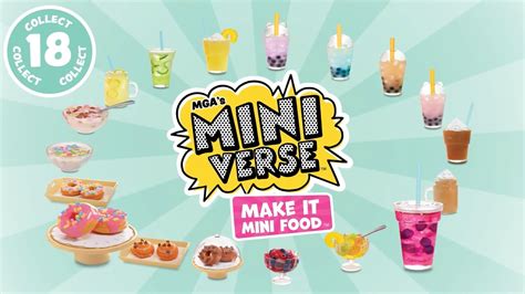 Miniverse Make It Mini Food Cafe Youtube