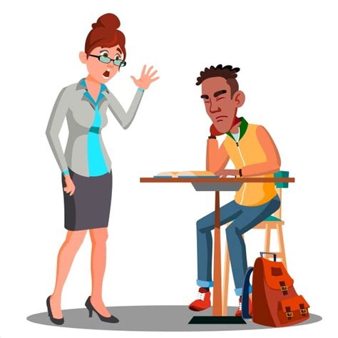 Upset Teacher Clipart And Png