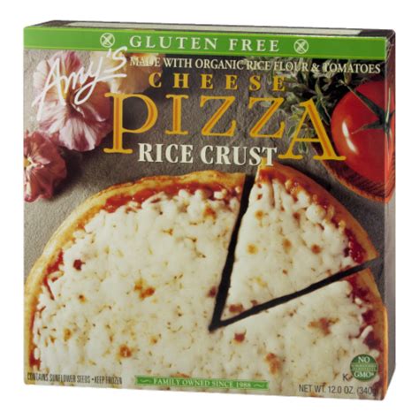 Amys Gluten Free Rice Crust Cheese Pizza 12 Oz Ralphs