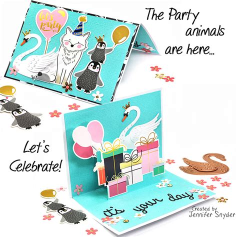 You can create templates to use with silhouette machines or you can c. Scrap Escape: How to Create a Birthday Pop-Up Cards With ...