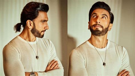 From Buff To White Amid Nude Shoot Row Ranveer Singh Drops New Pictures In All White