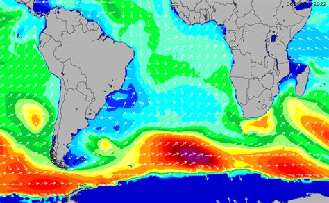 South Atlantic Wave Height Chart Surflinecom