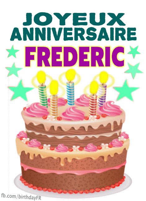 Joyeux Anniversaire Frederic S Birthdaykimfr