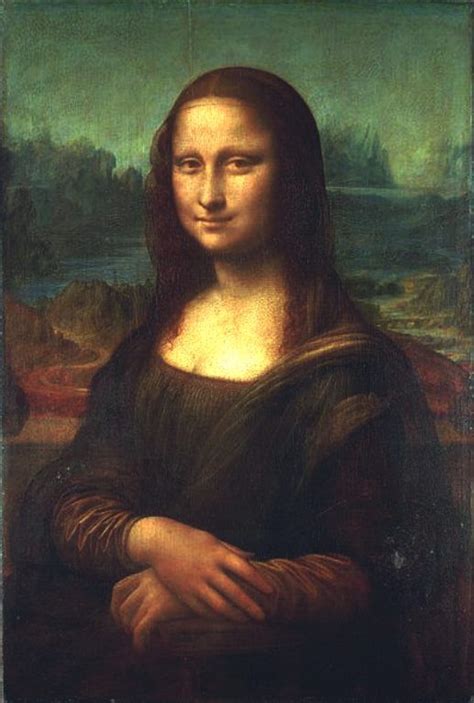 The Mona Lisa Leonardo Da Vinci C 1503 Or 1504 Ce Mona Lisa Most