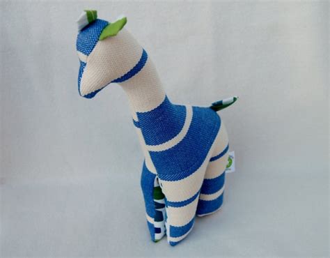 Items similar to Wrap Scrap Safari Toddler Giraffe - Didymos Standard Blue Stripe on Etsy