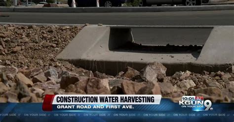 Water Harvesting At Tucson Construction Sites