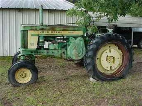 That engine is the 3 cylinder 0.64 liter diesel. Used Farm Tractors for Sale: John Deere 720 Diesel (2009-06-18) - TractorShed.com