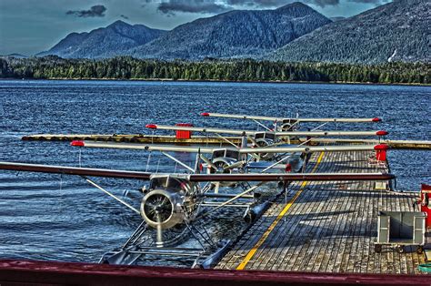 Float Plane Dock Photograph By Timothy Latta Pixels