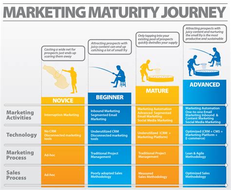 At every step it will guide you and tell you what you should be doing in that moment and also bear in mind that thanks to this process you will be able to achieve fixed objectives. Marketing Maturity: Where Do You Rate? - Hoosh