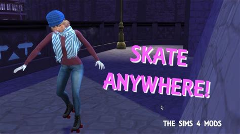 Littlemssams Skate Everywhere Mod Seasons Dlc Needed Sims 4