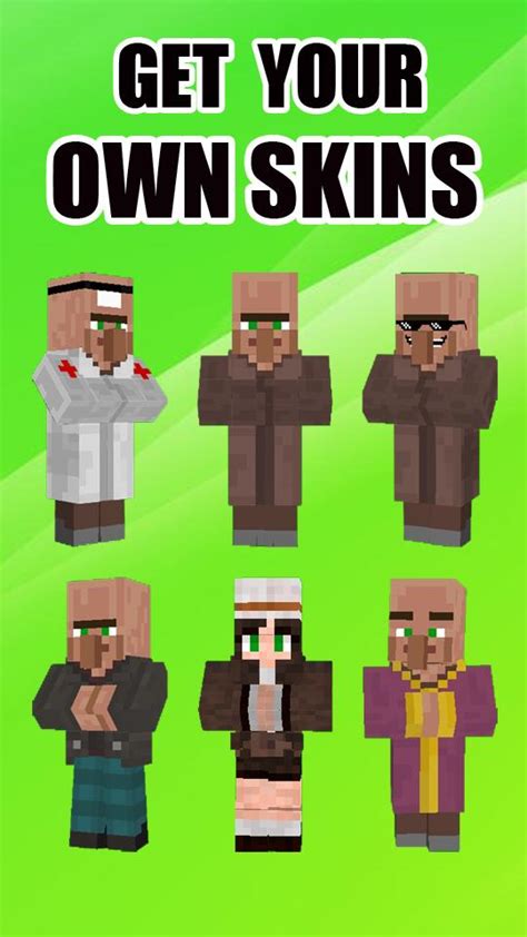 Villager Cool Skins For Mcpe 2018 Apk For Android Download