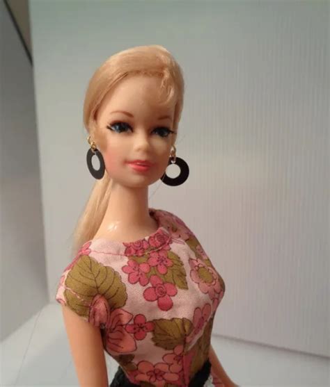 vintage barbie original stacey mod twist n turn blonde long hair w cool outfit 18 50 picclick