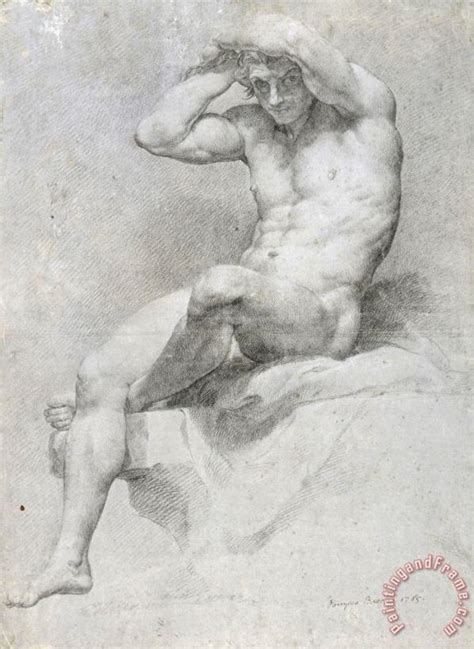 Pompeo Batoni Academic Nude Painting Academic Nude Print For Sale