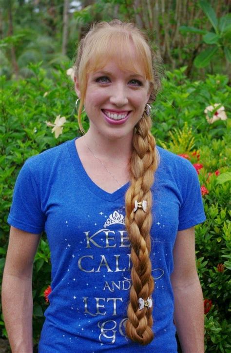 Braids And Hairstyles For Super Long Hair Let It Go~ Elsas French Braid In 2021 French Braid