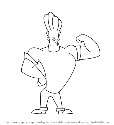 Johnny Bravo Coloring Pages - CharlesecBall