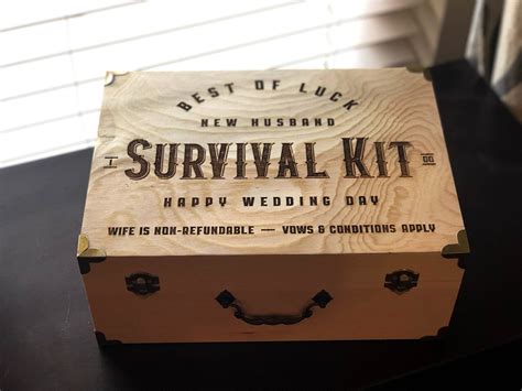 Small Only New Husband Survival Kit New Husband T Etsy