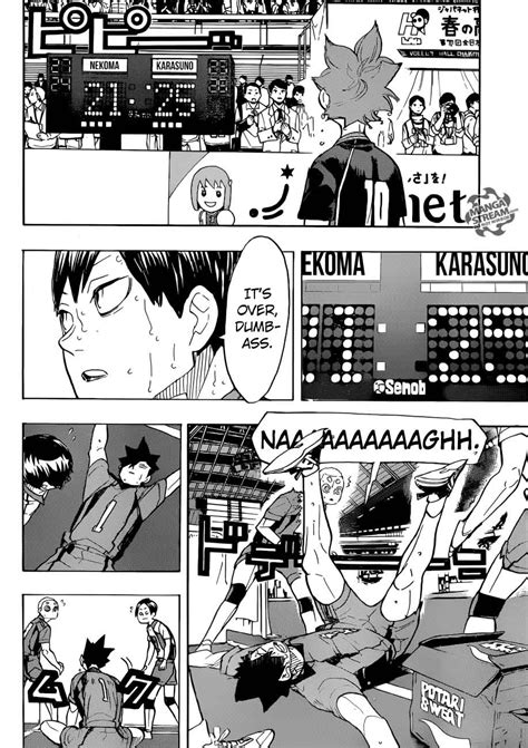 Haikyuu Chapter The End Of The Clash Of The Ages Haikyuu