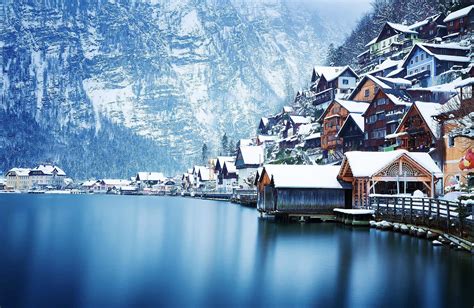 The Winter Season In Hallstatt Austria Rpics
