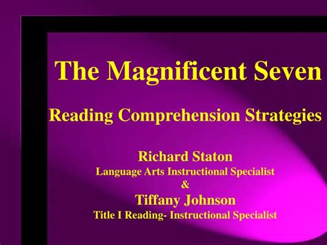 Ppt The Magnificent Seven Powerpoint Presentation Free Download Id