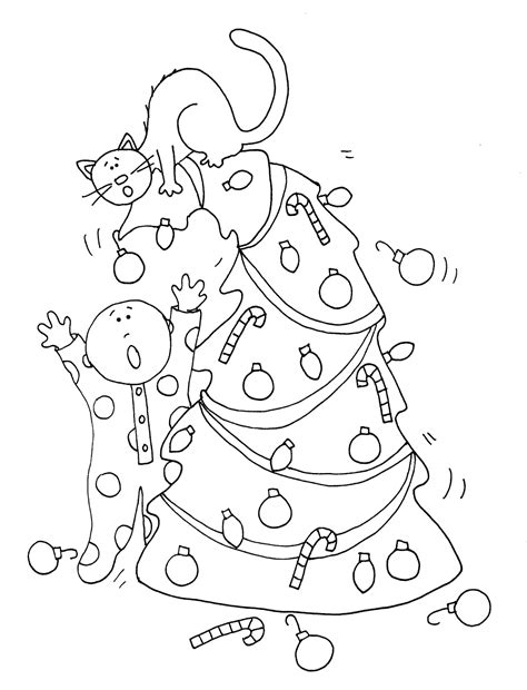 Christmas coloring pages jingle bells. Free Dearie Dolls Digi Stamps: Christmas Cat | Christmas ...