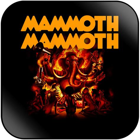 Mammoth Mammoth Mammoth Album Cover Sticker