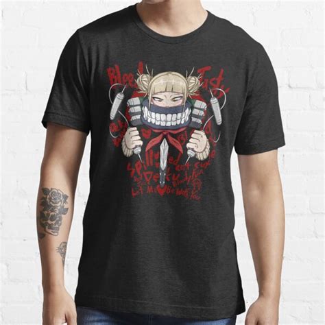 Himiko Toga Bloody Love T Shirt For Sale By Fu Man Chu Redbubble