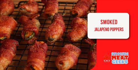 Smoked Jalapeno Poppers How To Guide