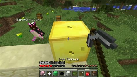 Popularmmos Pat And Jen Minecraft Giant Jen Challenge Games Lucky Block Mod Modded Mini Game