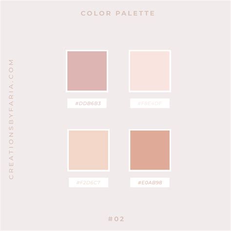 Blush Color Palette Code Dina Macdonald