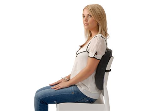 Lumbar back support cushion pillow for lower back pain | ache. Back Huggar