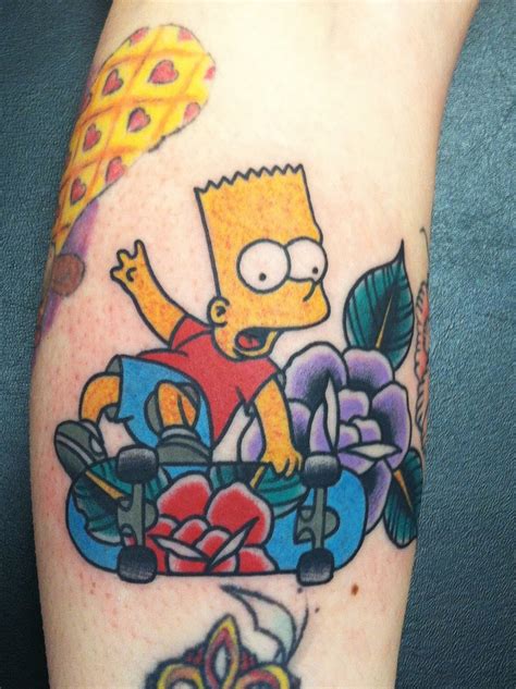 Bart Simpson Tatuajes Personaje De Dibujos Animados Tatuajes Kulturaupice Kulturaupice