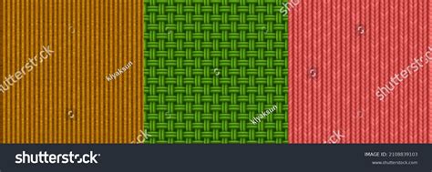 Textures Woven Fabric Corduroy Knit Vector Stock Vector Royalty Free