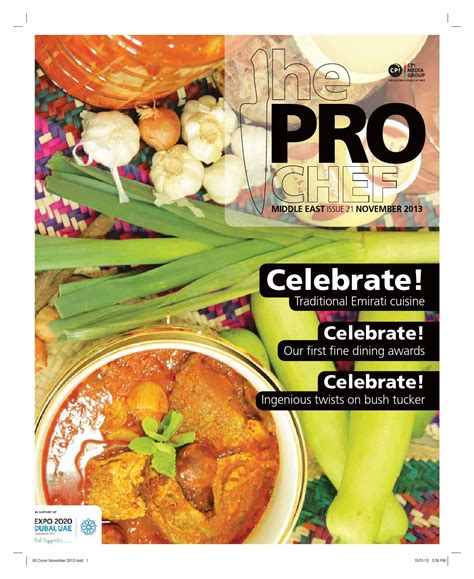 The Pro Chef Middle East November Issue 2013 By The Pro Chef Middle East Issuu