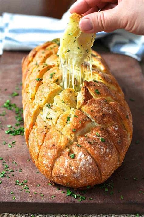 Cheese And Garlic Crack Bread Pull Apart Bread Recipe Cart