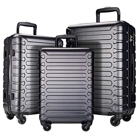 Showkoo 3 Piece Luggage Sets Expandable Abs Best Review