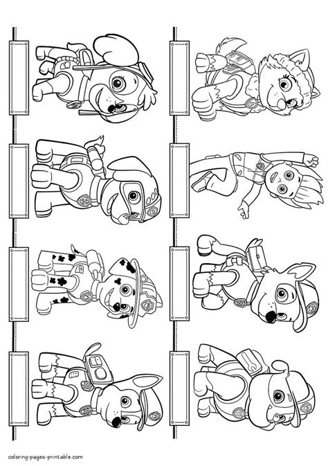 Paw Patrol Coloring Sheets Free For Kids Coloring Pages Printablecom