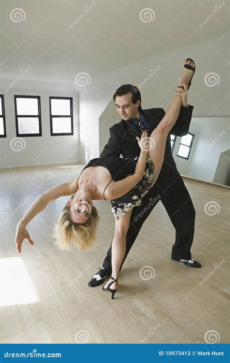 Couple Dancing Tango Stock Image Image Of Color Holding 10973413