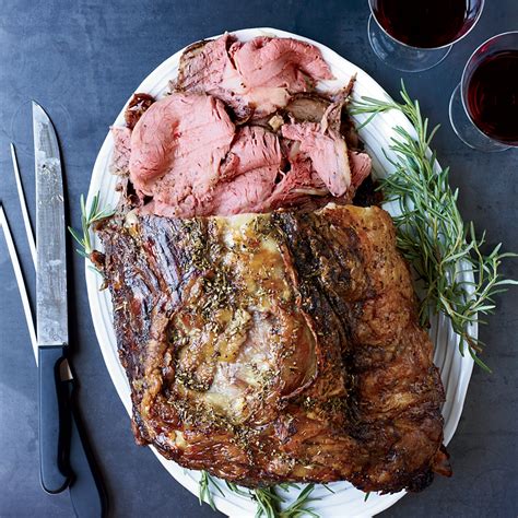 How about a juicy flavorful standing rib roast recipe with a crusty exterior and pink center? Christmas Dinner Ideas | Food & Wine
