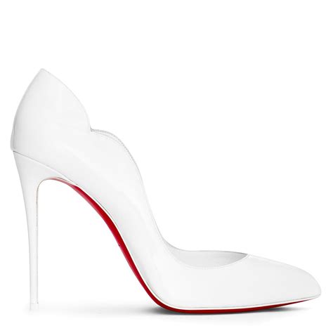 Christian Louboutin Womens Hot Chick 100 Mm High Heels Stiletto