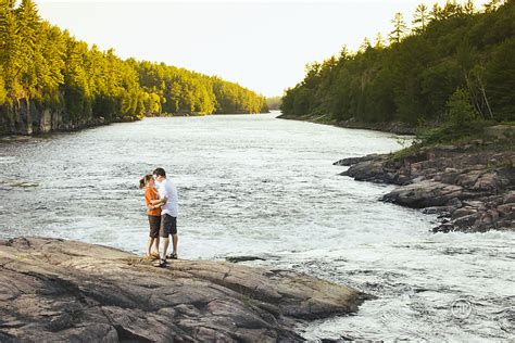 French River Ryan And Tracy Engagement Session Rowell Photography