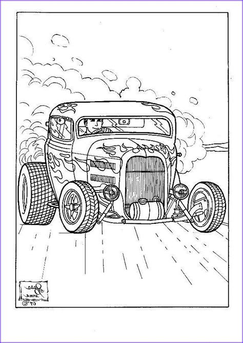 You can use our amazing online tool to color and edit the following hot rod car coloring pages. Pin on Hot rod colouring book