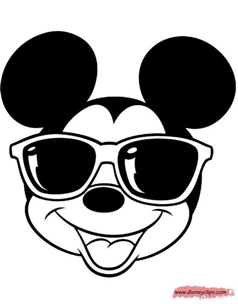 Mickey Mit Sonnenbrille Mickey Mickey Mouse And Friends Disney