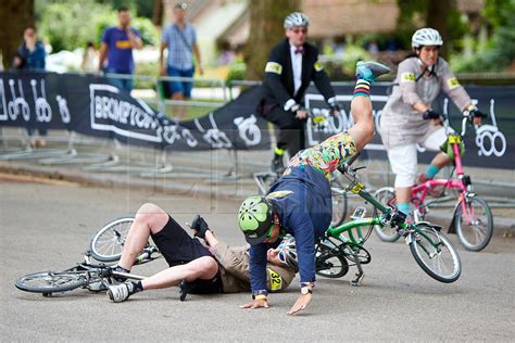 Brompton Bike Race Crash London News Pictures